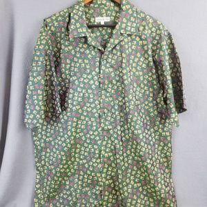 Shinawatra Thai Green short sleeve Elephant Shirt!